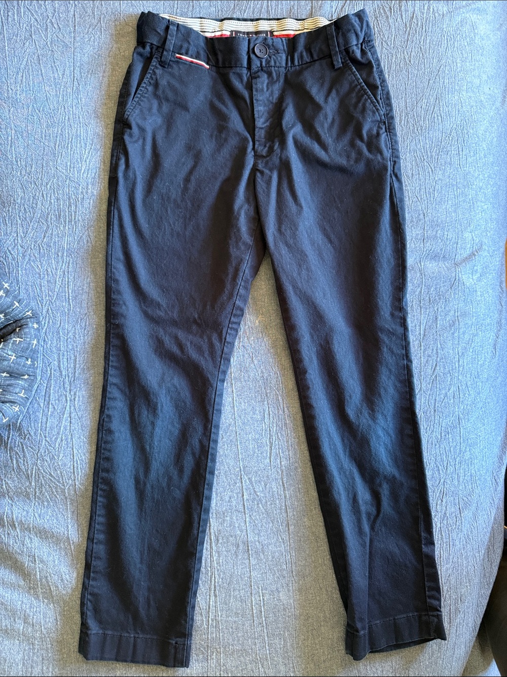 Tommy Hilfiger Navy Dress Chinos for Kids